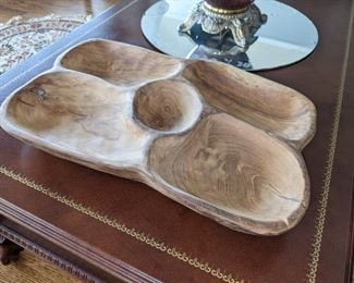 Wooden tray / bowl