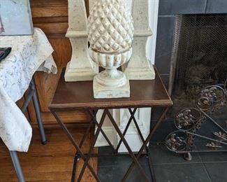 Accent table and home decor