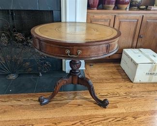 Imperial Mahogany Drum table