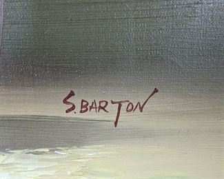 S. Barton signature