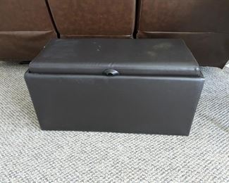Storage Ottoman with reversible top/tray