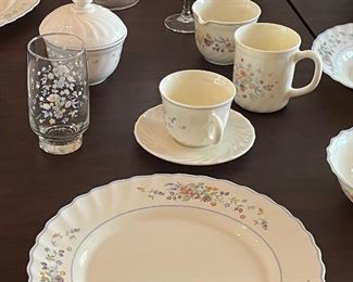 104 pieces, French china set 12 sitting . $500.00