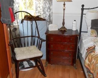 EARLY ROCKER / 4 DRAWER NIGHTSTAND