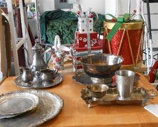 SILVER PLATE SERVING PSC.