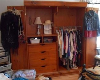 LARGE WARDROBETWO SMALL CABINETS