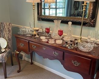 Cherry  buffet/sideboard by Stanley