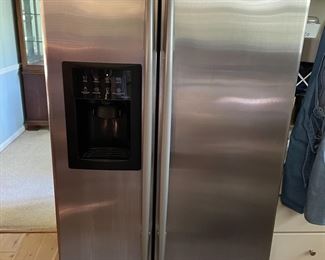 GE Profile side-by-side refrigerator