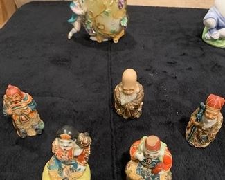 Asian gods figurines