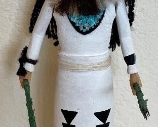 Zuni Big Kachina Doll By Steven Comosona 