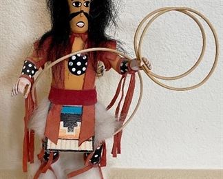 Zuni Kachina Hoop Dancer Doll By J. B. 