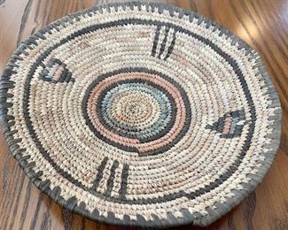 Vintage Hand Woven Wedding Basket