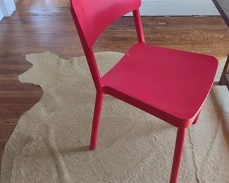 Lisboa Red Side Chair