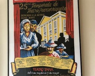 Puerto Rico serigraph