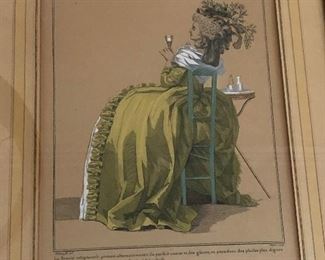 18th century fashion plate
