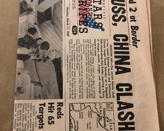 Stars and Stripes newspaper; **Part of Vietnam collection**
