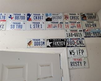 License plates