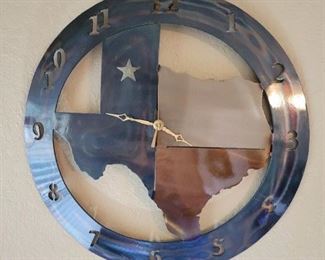 Stainless steel Texas clock