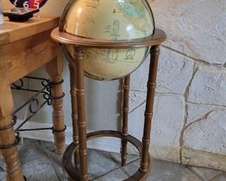 Globe on stand