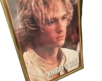 Framed movie poster: a Knights Tale