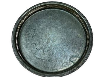 Silver tray