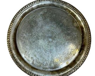 Silver tray