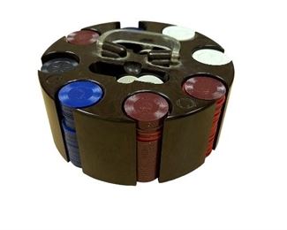 Poker chip caddy