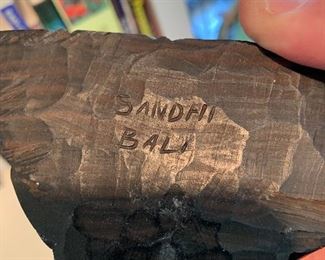 Sandfli Bali carved Buddha 