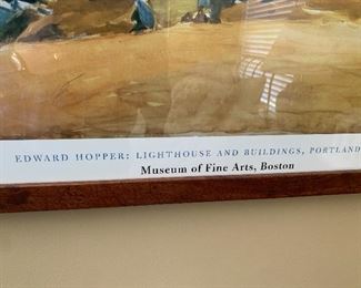 Edward Hopper light house print