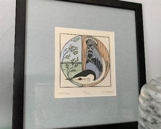 Nuthatch print