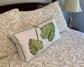 Embroidered Queen bedspread
