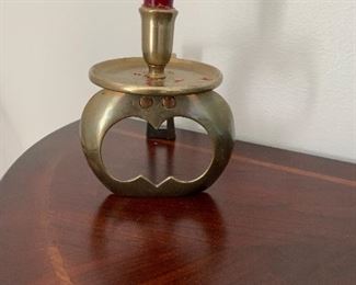 Pair of brass sconces