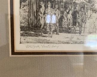 Canterbury English print