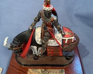 Pewter Knight Edward Plantagenet The Black Prince 1330-1376