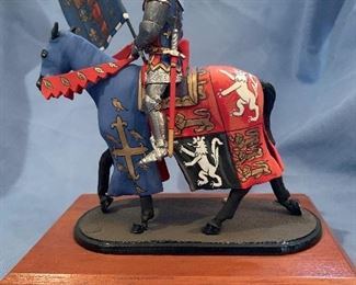 Pewter Knight Thomas Mowbray Duke of Norfolk KG, Marshall of England