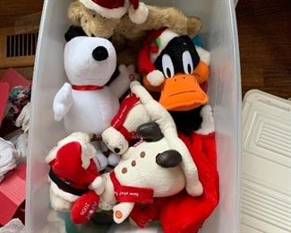 Christmas plush