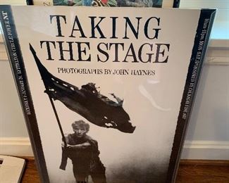 Taking the Stage photo exhibition poster
