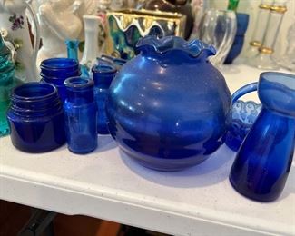 Blue jars 