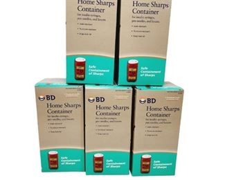 BD Home Sharps Containers New