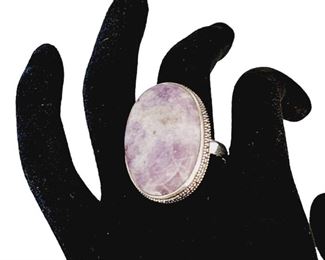 Sterling Silver Amethyst Ring