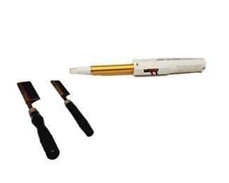 Vintage Barber Combs Compact Gillette Curling Iron