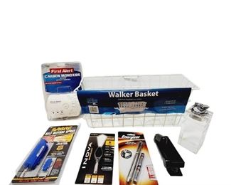 Walker Basket, Carbon Monoxide Detector, Pepper Spray, Etc.