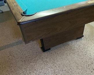 Pool table