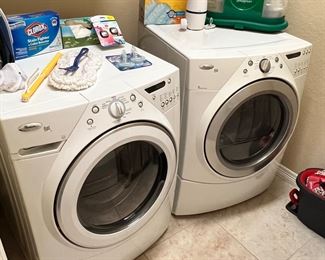 Now $300 FIRM for SUNDAY… These opened at $800 and I’m shocked they did not sell yesterday… I think it’s only because the laundry room is sort of hidden behind the open door to the garage. Oh these are sweet! These have great consumer rating and high life expectancy for modern appliances… ready to wash and dry!