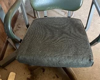 Vintage steel office chair