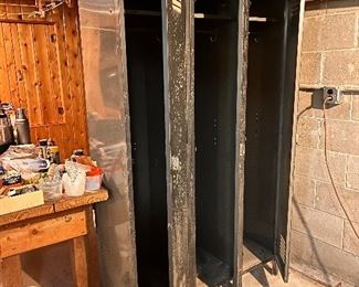 More steel lockers