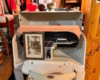 mangles and neat vintage metal chair