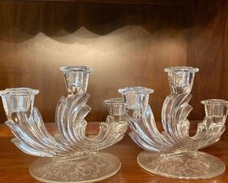 Fostoria candle holder s