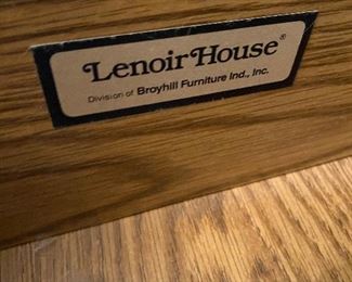 Lenoir house is the break front