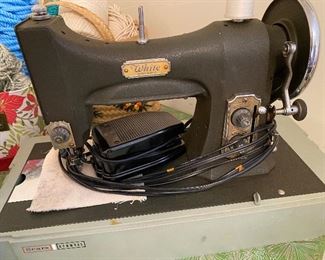 Vintage White sewing machine