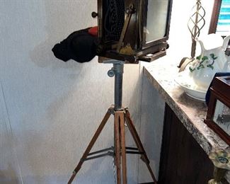 Antique 1900 Regno Large Format Camera 